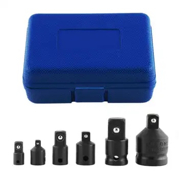 6Pcs/Set Hand Wrench Tool Set Impact Socket Adaptor Reducer Adapter 1/4 1/2 3/8 3/4 Ratchet Breaker Drive
6Pcs/Set Hand Wrench Tool Set Impact Socket Adaptor Reducer Adapter 1/4 1/2 3/8 3/4 Ratchet Breaker Drive