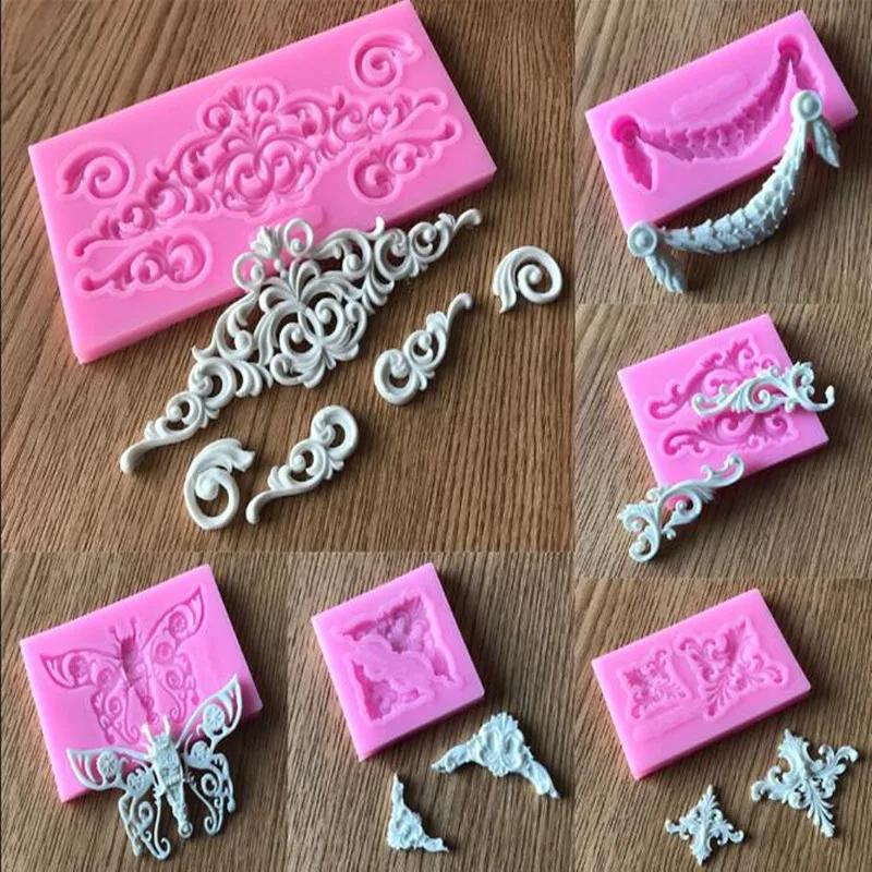 European Pattern Embossed Silicone Mold Cookie Fondant Cake Molds Chocolate Pudding Mould DIY Candy Pastry Kitchen Baking Tools
European Pattern Embossed Silicone Mold Cookie Fondant Cake Molds Chocolate Pudding Mould DIY Candy Pastry Kitchen Baking Tools