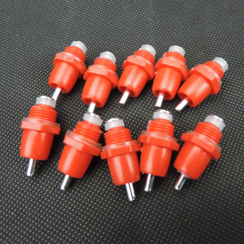 10 Pcs High Quality Spring Type Chicken Red Nipples Drinking Chicken With Automatic Water Dispenser Chicken Mouth Drinking Water
10 Pcs High Quality Spring Type Chicken Red Nipples Drinking Chicken With Automatic Water Dispenser Chicken Mouth Drinking Water
