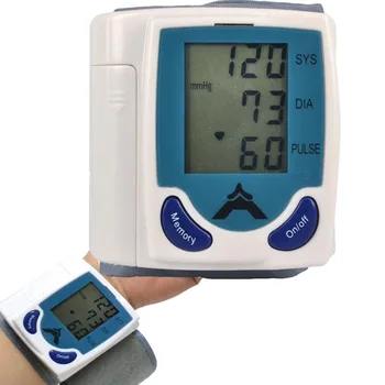 Digital Wrist Blood Pressure Monitor & Heart Beat Meter Sphygmomanometer LCD Automatic Pulse Watch
Digital Wrist Blood Pressure Monitor & Heart Beat Meter Sphygmomanometer LCD Automatic Pulse Watch