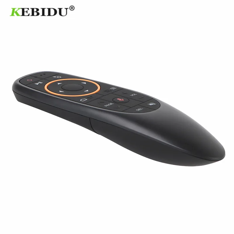 KEBIDU G10 Air Mouse Voice Control 2.4GHz Wireless With Gyro Sensing Game Voice control Smart Remote Control for Android TV BOX
KEBIDU G10 Air Mouse Voice Control 2.4GHz Wireless With Gyro Sensing Game Voice control Smart Remote Control for Android TV BOX