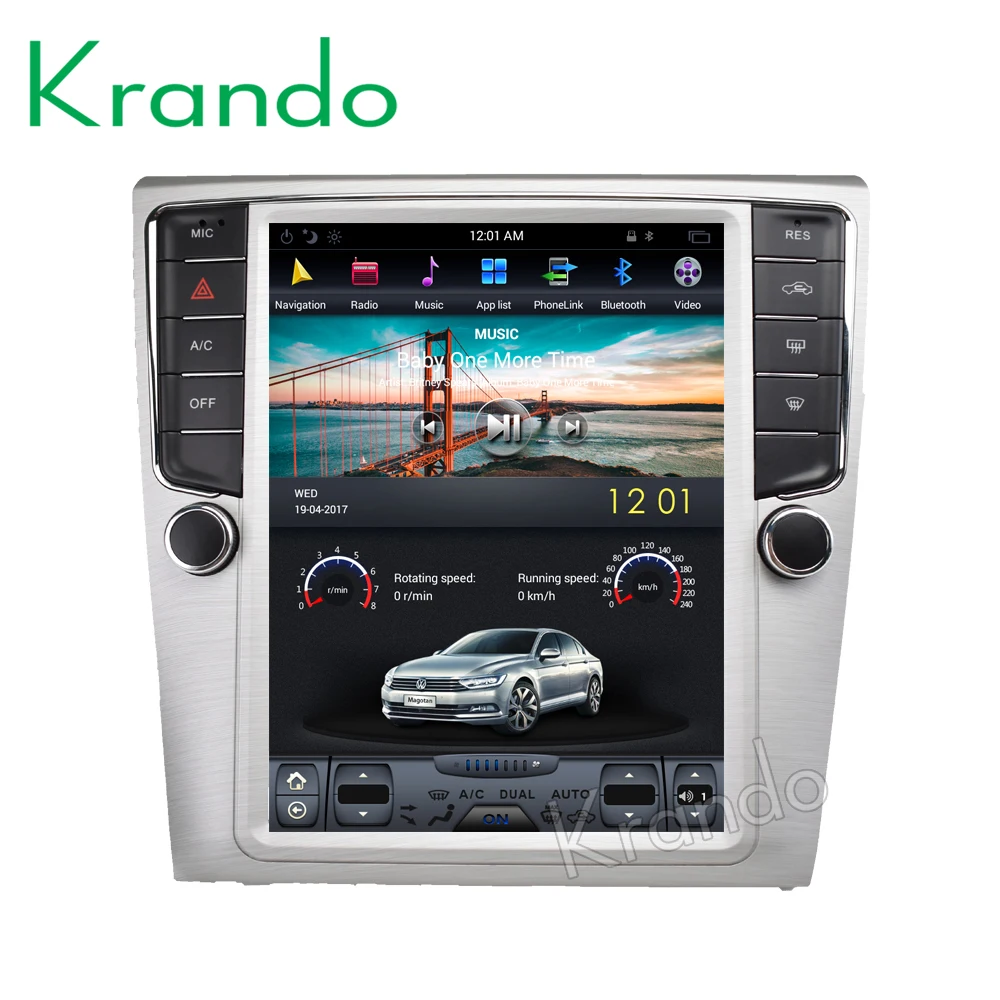 Krando Android 8.1 10.4" Tesla Vertical touch screen car audio radio for VW for Volkswagen Magotan cc 2009-2015 navigation
Krando Android 8.1 10.4" Tesla Vertical touch screen car audio radio for VW for Volkswagen Magotan cc 2009-2015 navigation