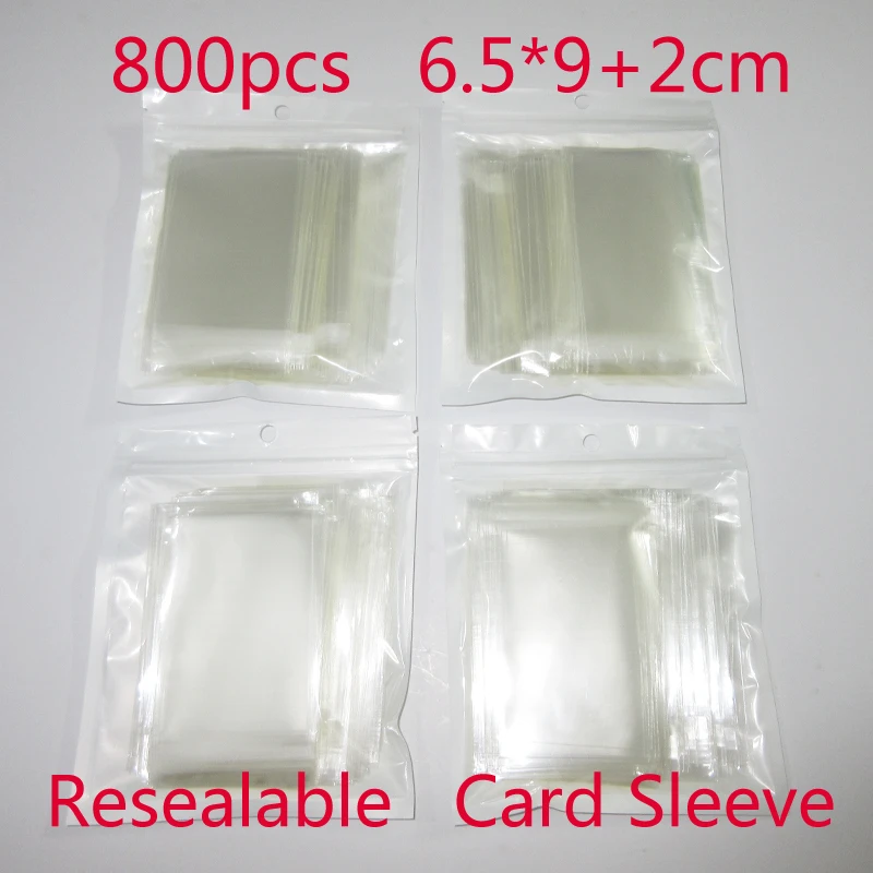 800pcs Self-adhesive Game Collection Cards Protector TCG Pocket Monster MTG Game Card Sealable Sleeves Transparent Plastic Bag
800pcs Self-adhesive Game Collection Cards Protector TCG Pocket Monster MTG Game Card Sealable Sleeves Transparent Plastic Bag
