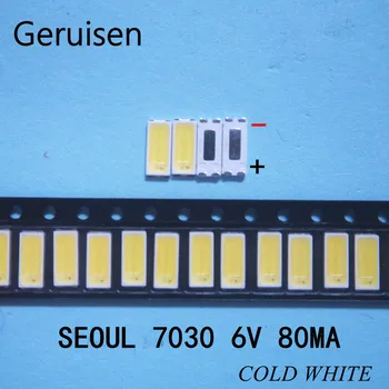 110PCS SEOUL LED Backlight 1W 7030 6V Cool white 90-100LM LCD Backlight for TV TV Application STWBX2S0E 7030 6V SEOUL
110PCS SEOUL LED Backlight 1W 7030 6V Cool white 90-100LM LCD Backlight for TV TV Application STWBX2S0E 7030 6V SEOUL