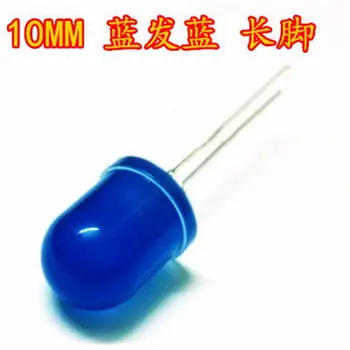 High dark blue light color indication LED bead diameter 10mm through hole 2pin through hole ,250pcs/lot
High dark blue light color indication LED bead diameter 10mm through hole 2pin through hole ,250pcs/lot