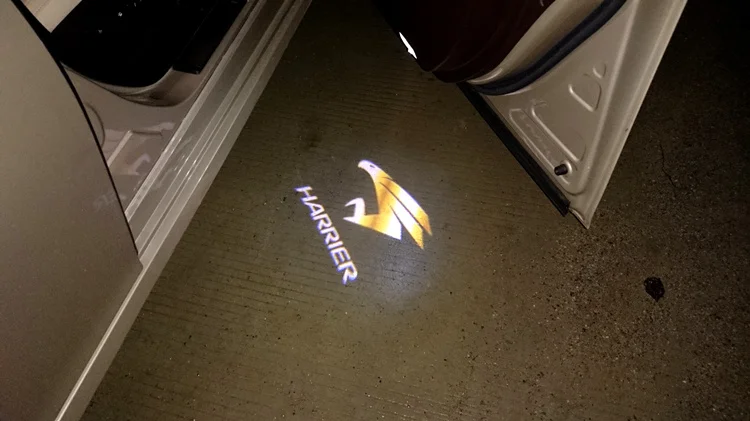 2X LED door Courtesy step welcome courtesy laser projector"harrier" Logo Shadow light lamp for harrier
2X LED door Courtesy step welcome courtesy laser projector"harrier" Logo Shadow light lamp for harrier