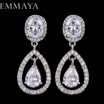 EMMAYA Classic Gold Color CZ Cubic Zirconia Dangle Drop Earrings Fashion Jewelry for Women Gift
EMMAYA Classic Gold Color CZ Cubic Zirconia Dangle Drop Earrings Fashion Jewelry for Women Gift