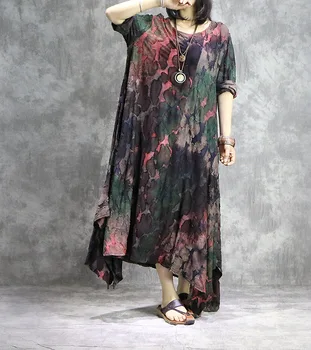 New Spring and Summer Style of 2019 Knitted Jacquard Dress with round collar and loose pendulum dress
New Spring and Summer Style of 2019 Knitted Jacquard Dress with round collar and loose pendulum dress