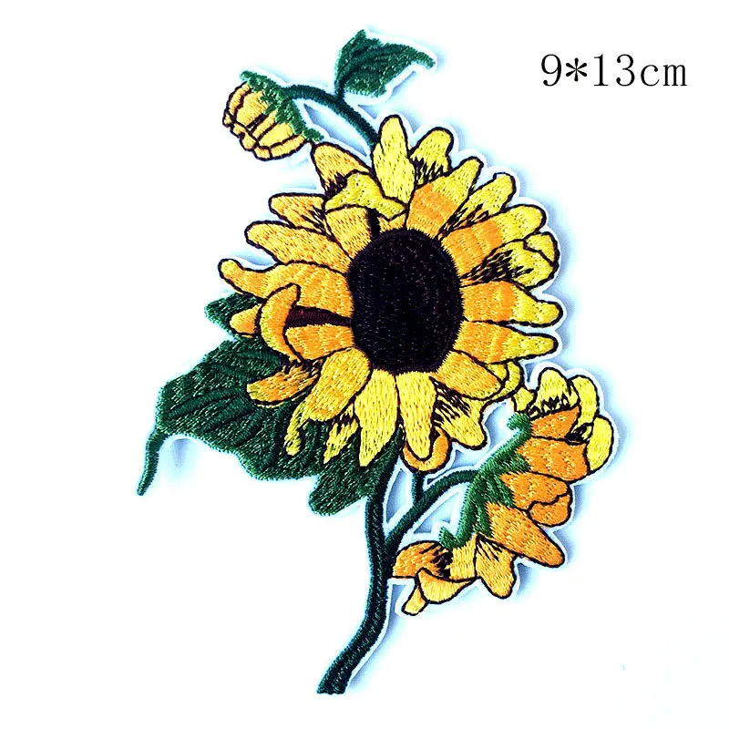 Sunflower Embroideried Iron on Patch for Clothing Sew Applique Clothes Sticker Large Patches for Backpacks Jacket Decorations
Sunflower Embroideried Iron on Patch for Clothing Sew Applique Clothes Sticker Large Patches for Backpacks Jacket Decorations