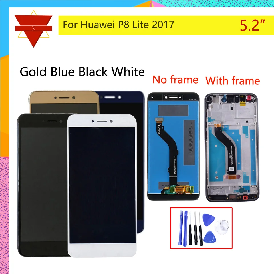 Original For Huawei P8 Lite 2017 PRA-LA1 LX1 LX3 LCD DIsplay With TouchScreen Digitizer Assembly with Frame For P9 Lite 2017 LCD
Original For Huawei P8 Lite 2017 PRA-LA1 LX1 LX3 LCD DIsplay With TouchScreen Digitizer Assembly with Frame For P9 Lite 2017 LCD