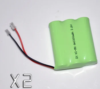 2PCS 3.6V AA 1000mah rechargeable battery pack 2A ni-mh nimh batteries NI MH cell for RC toys emergency light cordless phone A
2PCS 3.6V AA 1000mah rechargeable battery pack 2A ni-mh nimh batteries NI MH cell for RC toys emergency light cordless phone A