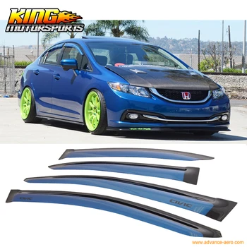 Fit For 2012-2015 Honda Civic Sedan 4DR Sun Guard Window Visor Color Dyno Blue Pearl # B561P Acrylic
Fit For 2012-2015 Honda Civic Sedan 4DR Sun Guard Window Visor Color Dyno Blue Pearl # B561P Acrylic