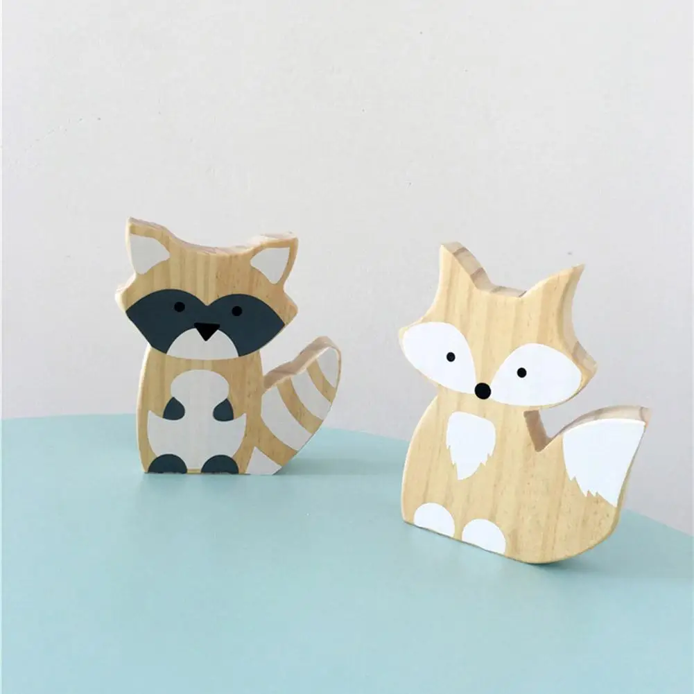 Lovely Wooden Fox Kids Room Ornament Photograph Prop Home Desk Bookshelf Decor Figurines & Miniatures
Lovely Wooden Fox Kids Room Ornament Photograph Prop Home Desk Bookshelf Decor Figurines & Miniatures