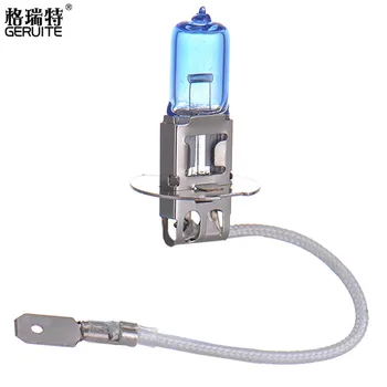 GERUITE 2pcs H3 12V 55W Halogen Bulbs High Performance Bright 5000K White Car Headlights Fog Lamp/Light Source 4000K
GERUITE 2pcs H3 12V 55W Halogen Bulbs High Performance Bright 5000K White Car Headlights Fog Lamp/Light Source 4000K