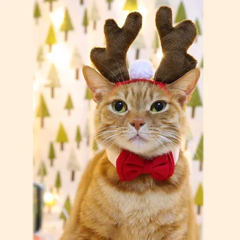 Dogs Christmas Reindeer Headband Accessories For Cat Xmas Costume Hair Decorations Pet Products Supplies Kittens Puppy
Dogs Christmas Reindeer Headband Accessories For Cat Xmas Costume Hair Decorations Pet Products Supplies Kittens Puppy