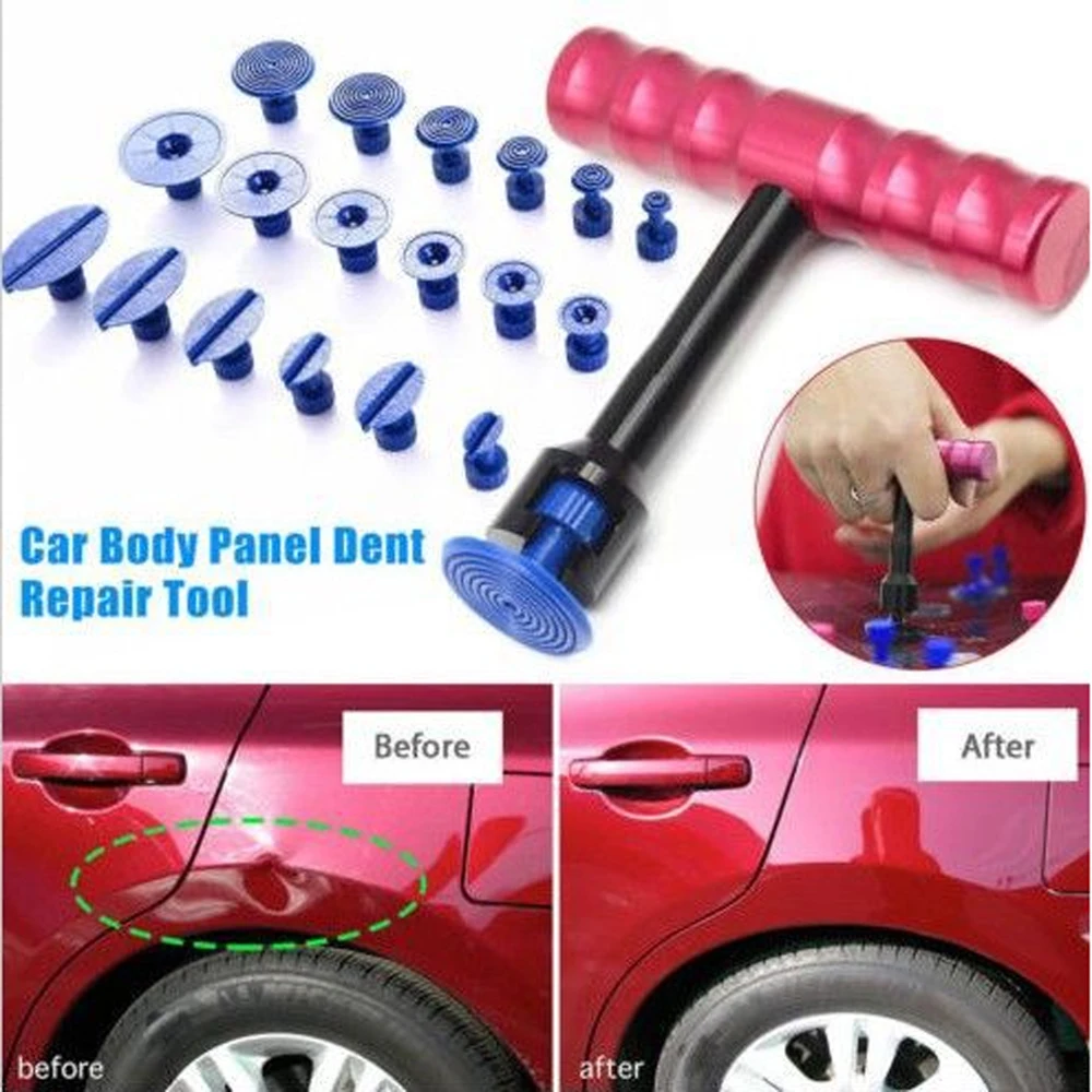 Car bady Paintless Dent Repair Tools PDR tools T-Bar Puller Tab Hail Removal Tools Kit 18 blue
Car bady Paintless Dent Repair Tools PDR tools T-Bar Puller Tab Hail Removal Tools Kit 18 blue