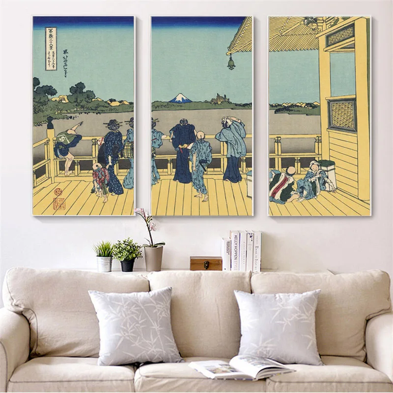 3 Pcs/Set Japanese Ukiyo-e Canvas Print Paintings Spring Tour of Mount Fuji Painting Natural Scenery Art Picture for Living Room
3 Pcs/Set Japanese Ukiyo-e Canvas Print Paintings Spring Tour of Mount Fuji Painting Natural Scenery Art Picture for Living Room