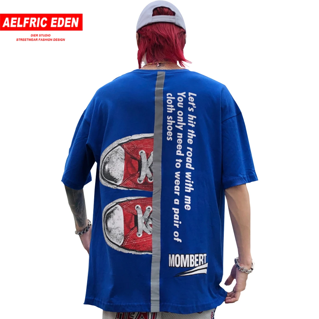 AELFRIC 2019 3D Reflective Canvas Shoes Printed Fashion Harajuku Men T Shirts Cotton Streetwear T Shirt Summer Short Sleeve Tees
AELFRIC 2019 3D Reflective Canvas Shoes Printed Fashion Harajuku Men T Shirts Cotton Streetwear T Shirt Summer Short Sleeve Tees