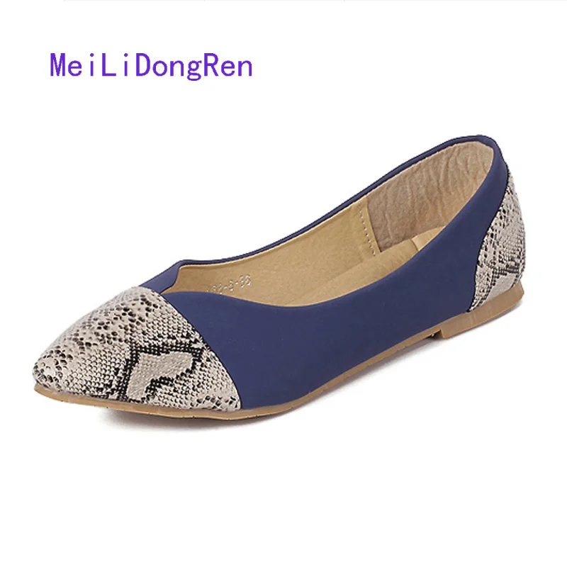 Super Top Quality Spring Summer Women Ballet Flats Comfortable PU Women's Casual Shoes Pointed Toe Snakeskin 35-42
Super Top Quality Spring Summer Women Ballet Flats Comfortable PU Women's Casual Shoes Pointed Toe Snakeskin 35-42
