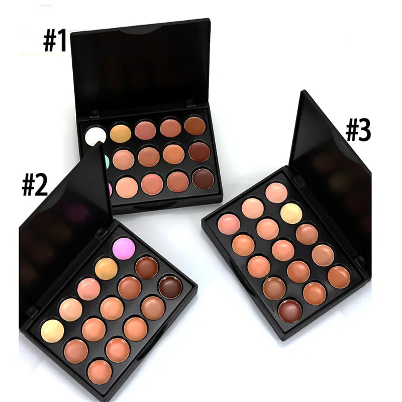 Mini 15 Colors Face Concealer Palette Base Color Corrector Contour Cream Concealer Palette Profesional Corretivo Maquiagem
Mini 15 Colors Face Concealer Palette Base Color Corrector Contour Cream Concealer Palette Profesional Corretivo Maquiagem