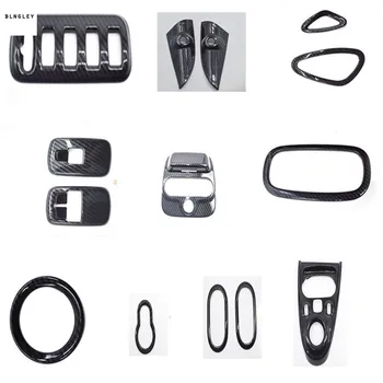 1lot ABS carbon fiber grain Interior decoration cover for 2015-2018 Mercedes Benz Smart 
1lot ABS carbon fiber grain Interior decoration cover for 2015-2018 Mercedes Benz Smart