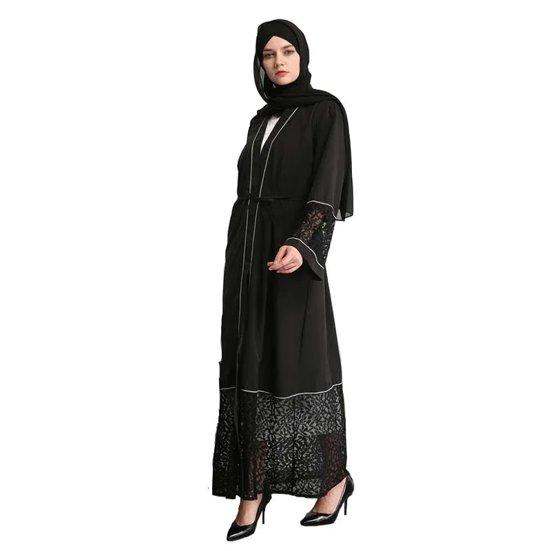 Muslim dress abaya dubai Lace abayas for women moslim jurken islamitische kleding open abaya feminina islamic clothes kaftans
Muslim dress abaya dubai Lace abayas for women moslim jurken islamitische kleding open abaya feminina islamic clothes kaftans