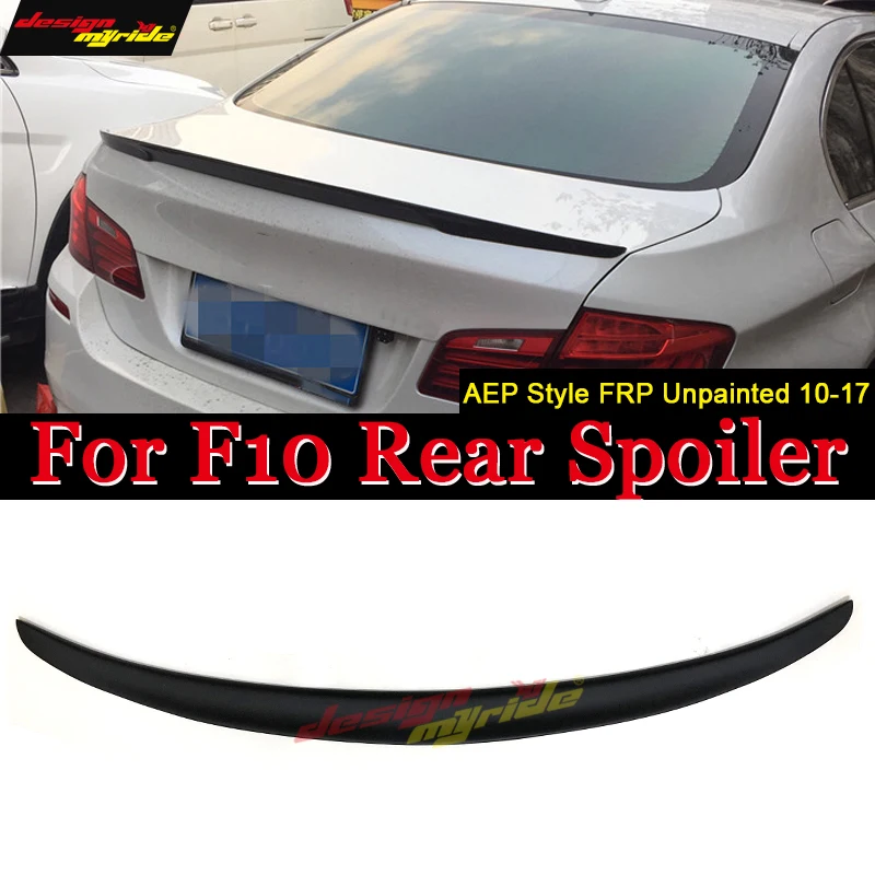 Fits For BMW F10 wing Spoiler Performance 2010-2017 5 Series Sedan F10 FRP Unpainted P style M5 Rear Trunk Wings car styling
Fits For BMW F10 wing Spoiler Performance 2010-2017 5 Series Sedan F10 FRP Unpainted P style M5 Rear Trunk Wings car styling