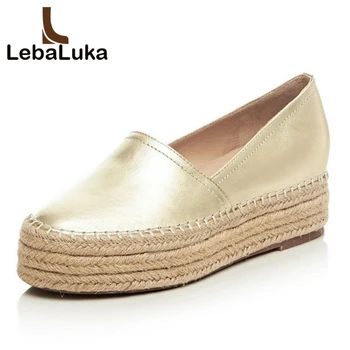 Tuyoki Women Genuine Leather Trifle Fisherman Shoes Women Thick Platform Slip On Soft Pumps Women Knitting Shoes Size 34-39
Tuyoki Women Genuine Leather Trifle Fisherman Shoes Women Thick Platform Slip On Soft Pumps Women Knitting Shoes Size 34-39