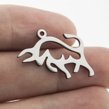 bullfight small Charms Bull OX Pendants for bracelet Necklace Stainless steel mirror polish Diy pendant wholesale 10pcs
bullfight small Charms Bull OX Pendants for bracelet Necklace Stainless steel mirror polish Diy pendant wholesale 10pcs