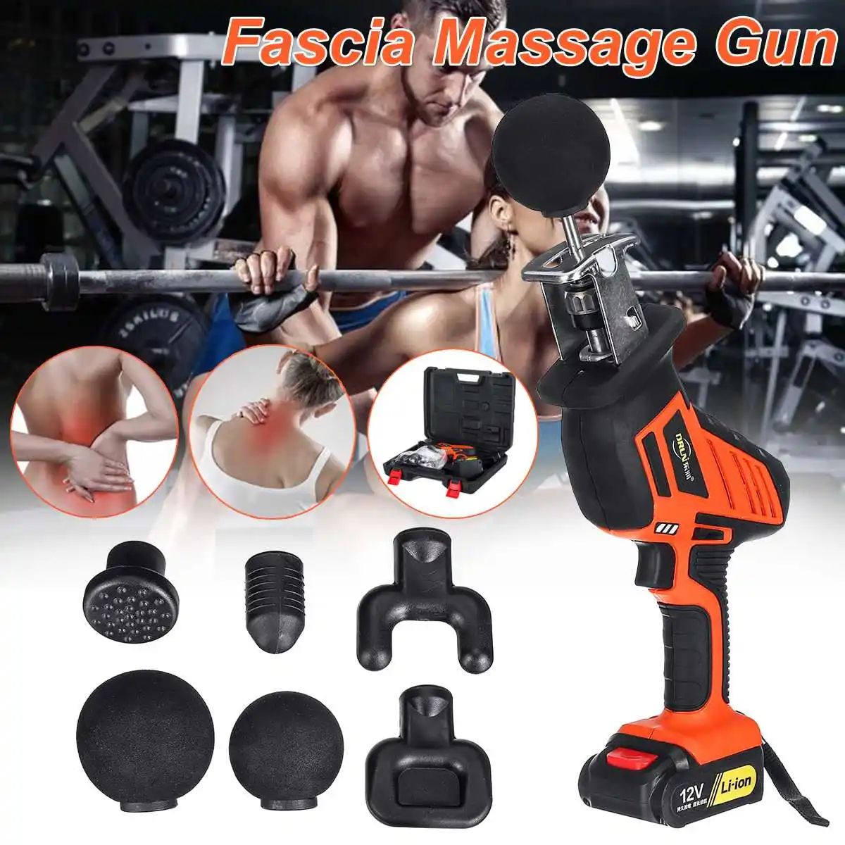 Electric Muscle Massager 6 in 1 Muscle Pain Management after Training Exercising Body Relaxation Slimming Shaping Pain Relief
Electric Muscle Massager 6 in 1 Muscle Pain Management after Training Exercising Body Relaxation Slimming Shaping Pain Relief