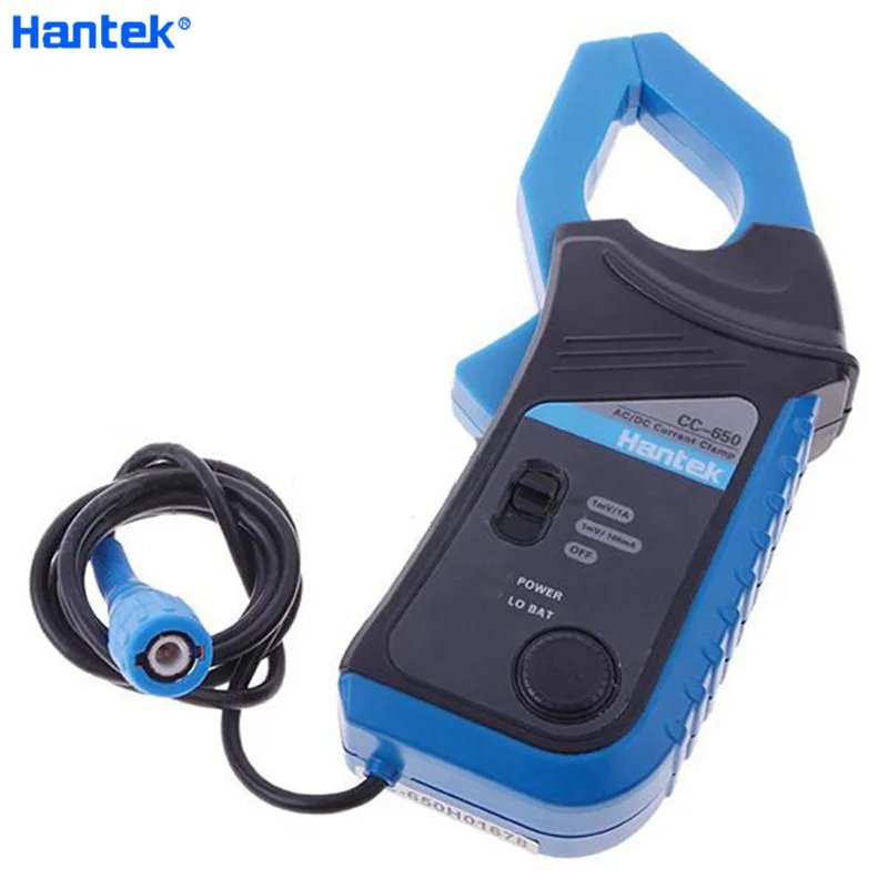 Hantek CC650 20KHz 650A Oscilloscope Multimeter AC/DC Current Clamp with BNC Connector
Hantek CC650 20KHz 650A Oscilloscope Multimeter AC/DC Current Clamp with BNC Connector