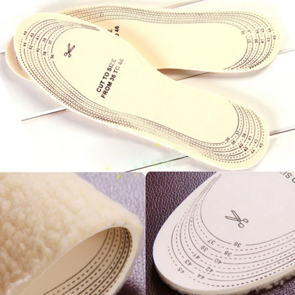 Winter Wool Warm Heated Insoles Thermal Thickened Warm Keeping Shoes Pad For Men And Women
Winter Wool Warm Heated Insoles Thermal Thickened Warm Keeping Shoes Pad For Men And Women