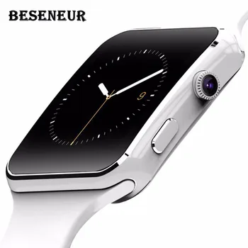 Beseneur X6 Bluetooth Smart Watch Sport Passometer Smartwatch with Camera Support SIM Card Whatsapp Facebook for Android Phone
Beseneur X6 Bluetooth Smart Watch Sport Passometer Smartwatch with Camera Support SIM Card Whatsapp Facebook for Android Phone
