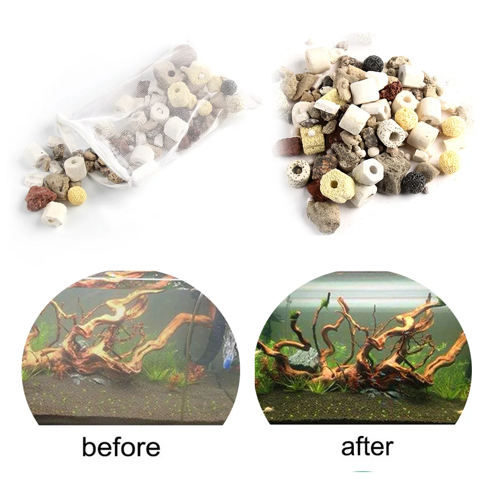 420g 10 IN 1 Mixed Ceramic Bio Porous Filter Media Aquarium House Nitrifying Bacteria Material Fish Tank Supplies
420g 10 IN 1 Mixed Ceramic Bio Porous Filter Media Aquarium House Nitrifying Bacteria Material Fish Tank Supplies