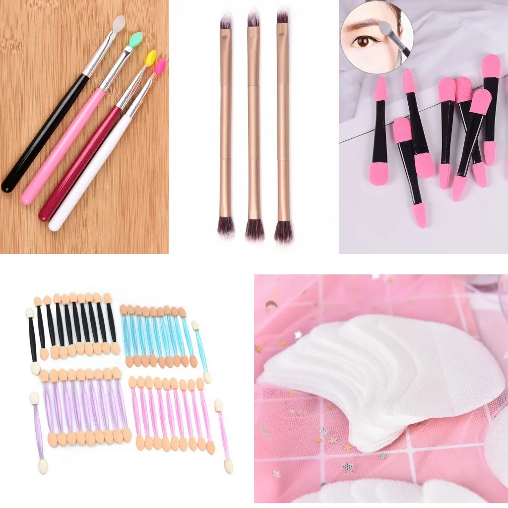 5 Styles JETTING Double Ended Eyeshadow Applicator Double Head Shadow Brushes Eyelash Isolation Stickers Female Eye Makeup Tools
5 Styles JETTING Double Ended Eyeshadow Applicator Double Head Shadow Brushes Eyelash Isolation Stickers Female Eye Makeup Tools