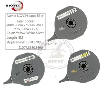 100% original Tube Printer label tape Cassette LS-09W White applied to BIOVIN Cable id Printer S650, S700E Wholesale retail
100% original Tube Printer label tape Cassette LS-09W White applied to BIOVIN Cable id Printer S650, S700E Wholesale retail