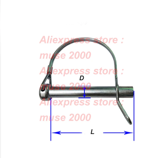 Steel safty pin D shape longer 5 6 6.3 8 9.5 mm x 35-80 mm O ring split pin Dia split pin steel spring pin quick lock DIN11023
Steel safty pin D shape longer 5 6 6.3 8 9.5 mm x 35-80 mm O ring split pin Dia split pin steel spring pin quick lock DIN11023
