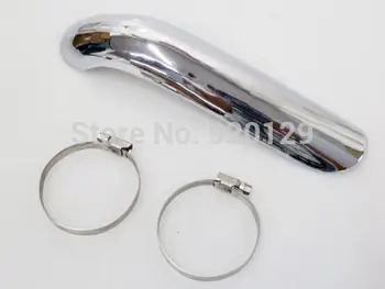 Curve Chrome Flame Exhaust Motorcycle Muffler Cover Heat Shield Guard Exhaust Pipe Shield For Honda Kawasaki Yamaha Suzuki
Curve Chrome Flame Exhaust Motorcycle Muffler Cover Heat Shield Guard Exhaust Pipe Shield For Honda Kawasaki Yamaha Suzuki