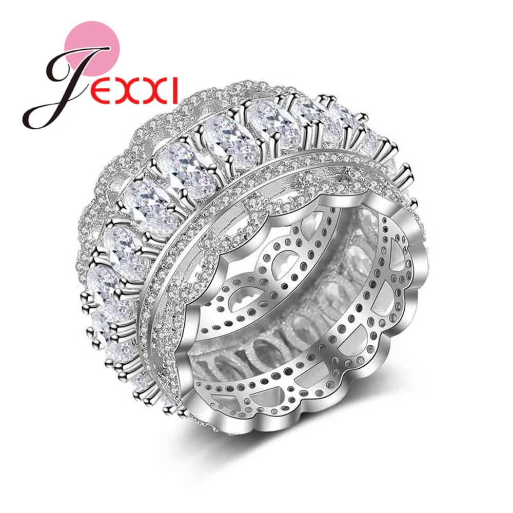 Delicate Women Female Ribbon Flower Ring Fashon Hollow Shape Inlaid White Zircon Stone 925 Sterling Silver Elegant Bijoux
Delicate Women Female Ribbon Flower Ring Fashon Hollow Shape Inlaid White Zircon Stone 925 Sterling Silver Elegant Bijoux