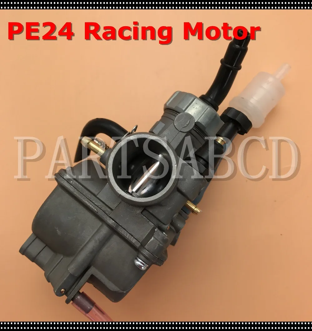 Top Quality FRC PE24 24mm flat slide performance carburetor for Scooter Moped ATV Dirt Bike JOG DIO Minarelli 50
Top Quality FRC PE24 24mm flat slide performance carburetor for Scooter Moped ATV Dirt Bike JOG DIO Minarelli 50