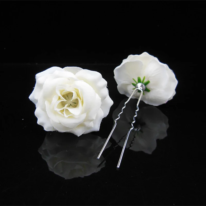 2pcs Wedding Bridal Hairpins White Red Rose Flower Hair Pins Hair Clips Bridesmaid Women Hair Jewelry
2pcs Wedding Bridal Hairpins White Red Rose Flower Hair Pins Hair Clips Bridesmaid Women Hair Jewelry