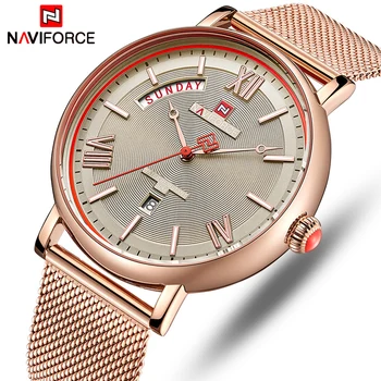 NAVIFORCE Men Watch Top Luxury Brand Mens Waterproof Quartz Wrist Watches Fashion Casual Date Male Clock Relogio Masculino
NAVIFORCE Men Watch Top Luxury Brand Mens Waterproof Quartz Wrist Watches Fashion Casual Date Male Clock Relogio Masculino