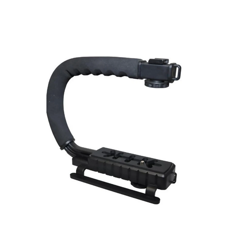 DSLR Camera Hand Held C-Shaped Shooting Video Stabilizer Hand-held Stabilizing Grip Low Frame Flash Stands Stabilizer
DSLR Camera Hand Held C-Shaped Shooting Video Stabilizer Hand-held Stabilizing Grip Low Frame Flash Stands Stabilizer