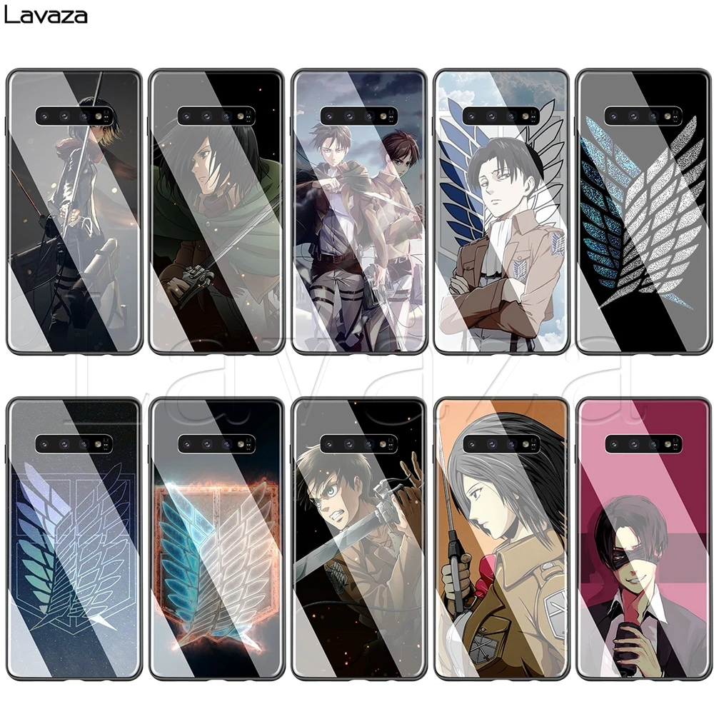 Lavaza Japanese Anime Attack on Titan Glass TPU Case for Samsung S7 S8 S9 S10 Note 8 9 A10 A20 A30 A40 A50 A60 A70 Edge Plus
Lavaza Japanese Anime Attack on Titan Glass TPU Case for Samsung S7 S8 S9 S10 Note 8 9 A10 A20 A30 A40 A50 A60 A70 Edge Plus