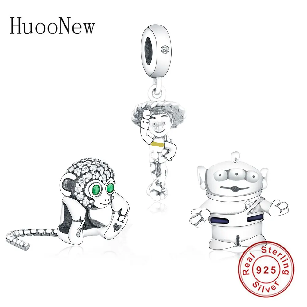 Fit Original Pandora Charm Bracelet 925 Sterling Silver Toy Story Disny Pixa Alien Jessie Monkey Bead Dangle Making Berloque New
Fit Original Pandora Charm Bracelet 925 Sterling Silver Toy Story Disny Pixa Alien Jessie Monkey Bead Dangle Making Berloque New