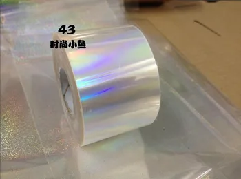 New Nail Arts Rainbow Transparent Hightlight Design Transfer Foil Nail Sticker DIY 3D nail art Decorations 1 Roll JH04
New Nail Arts Rainbow Transparent Hightlight Design Transfer Foil Nail Sticker DIY 3D nail art Decorations 1 Roll JH04