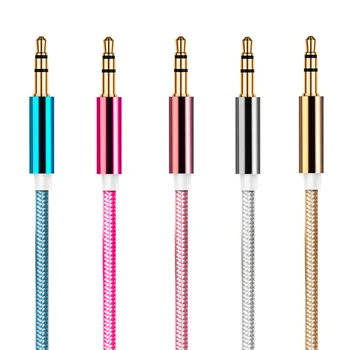 2000pcs 3.5mm Jack Audio Cable Gold Plated 3.5 mm Male to 3.5mm Male Aux Cable for iPhone Car Headphone Speaker Auxiliary Cable
2000pcs 3.5mm Jack Audio Cable Gold Plated 3.5 mm Male to 3.5mm Male Aux Cable for iPhone Car Headphone Speaker Auxiliary Cable