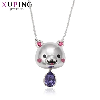 Xuping Lovely Animal Shaped Necklaces Crystals from Swarovski Popular Design Jewelry Valentine's Day Women Gift S169.3-43593
Xuping Lovely Animal Shaped Necklaces Crystals from Swarovski Popular Design Jewelry Valentine's Day Women Gift S169.3-43593