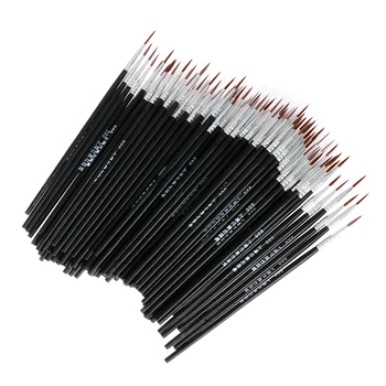 10Pcs/Set Black Fine Hand Painted Thin Hook Line Pen Nylon Brush Acrylic Painting Pen Drawing Art Pen Paint Brush Art Supplies
10Pcs/Set Black Fine Hand Painted Thin Hook Line Pen Nylon Brush Acrylic Painting Pen Drawing Art Pen Paint Brush Art Supplies