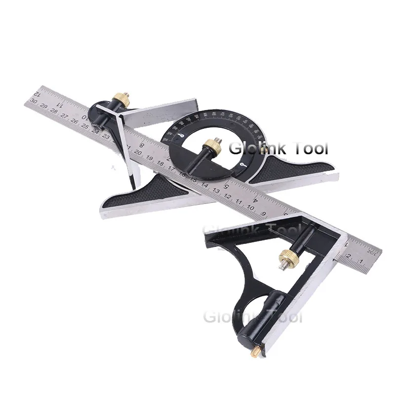 300MM professional carpenter tools Combination Square Angle Ruler Stainless Steel protractor Multi-function Measuring Tool
300MM professional carpenter tools Combination Square Angle Ruler Stainless Steel protractor Multi-function Measuring Tool